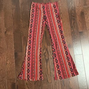 Forever 21 Girls Flare Boho Leggings
